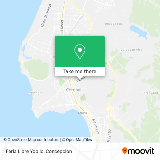 Feria Libre Yobilo map