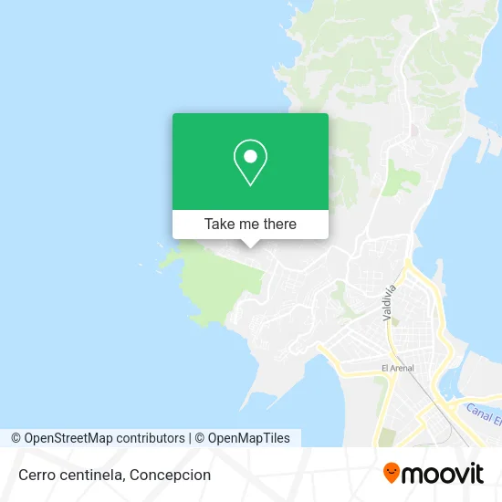 Mapa de Cerro centinela