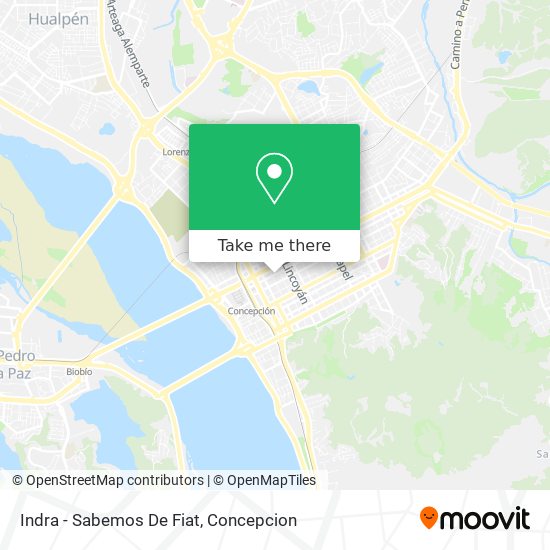 Indra - Sabemos De Fiat map