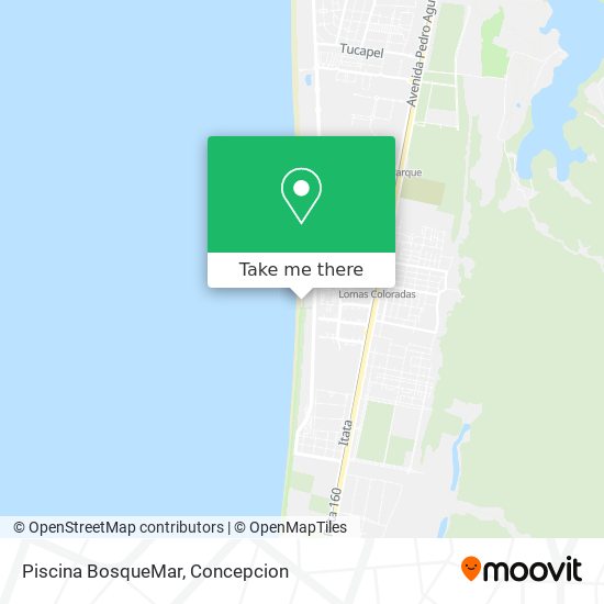 Mapa de Piscina BosqueMar
