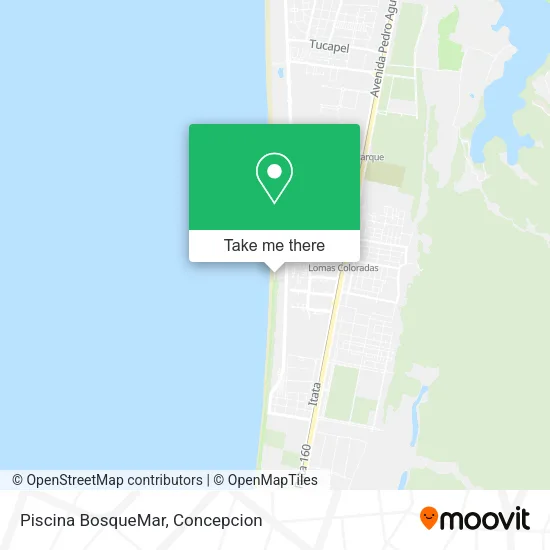 Mapa de Piscina BosqueMar