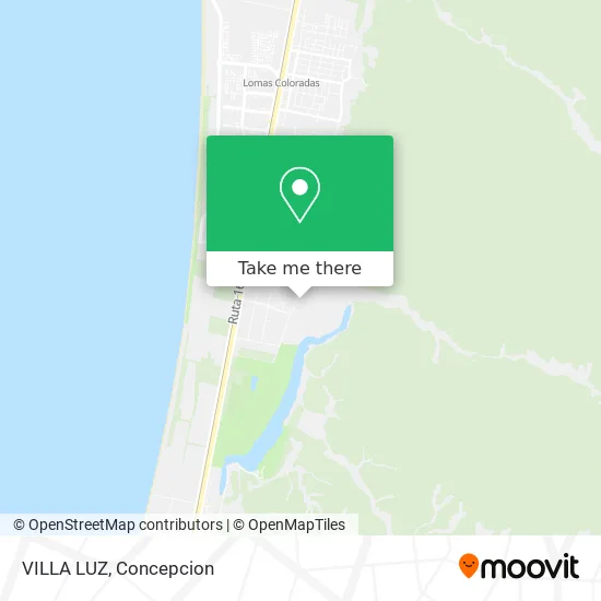Mapa de VILLA LUZ