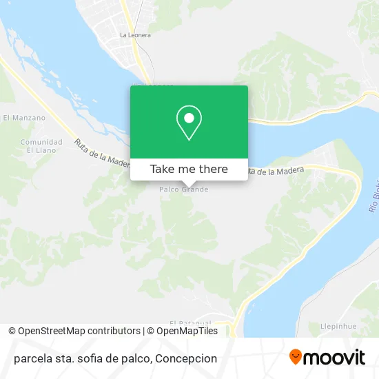 Mapa de parcela sta. sofia de palco