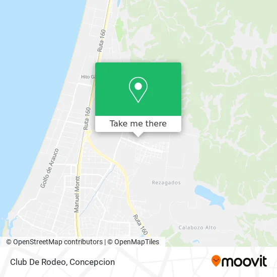 Mapa de Club De Rodeo