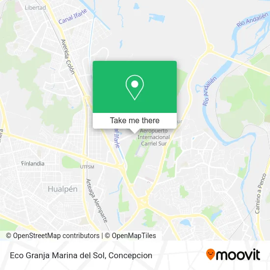 Mapa de Eco Granja Marina del Sol