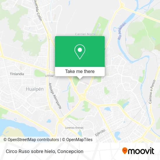 Circo Ruso sobre hielo map
