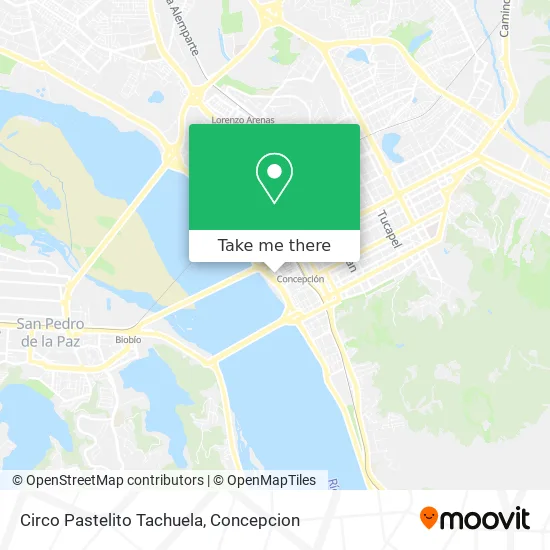 Circo Pastelito Tachuela map