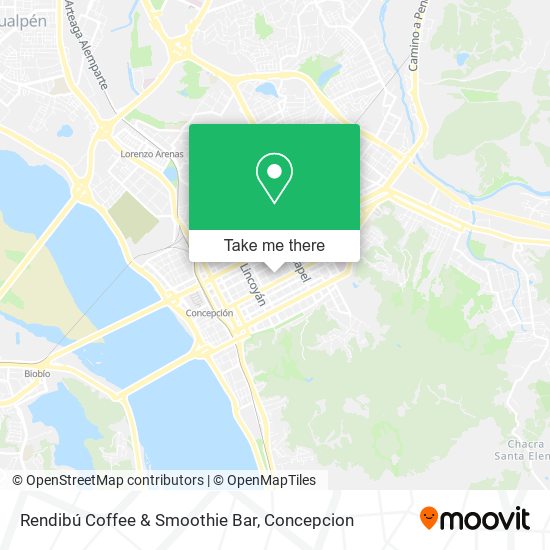 Mapa de Rendibú Coffee & Smoothie Bar