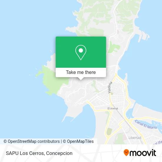 Mapa de SAPU Los Cerros