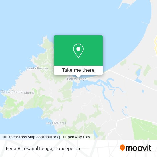 Feria Artesanal Lenga map