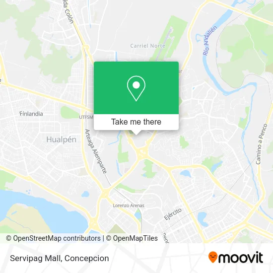 Servipag Mall map