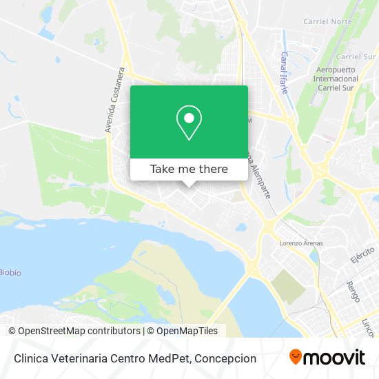 Clinica Veterinaria Centro MedPet map
