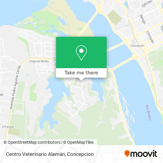 Centro Veterinario Alemán map