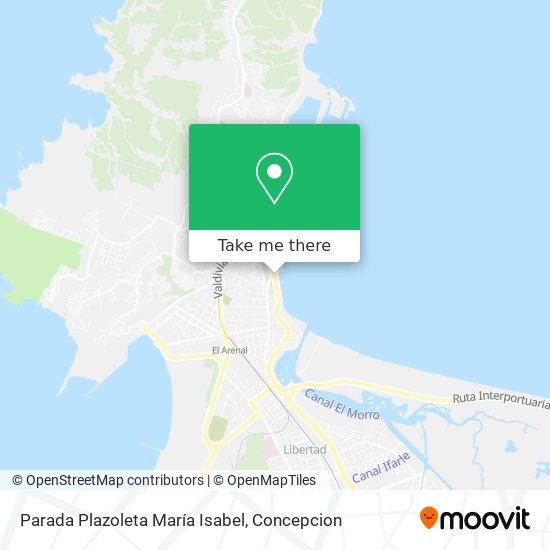 Parada Plazoleta María Isabel map