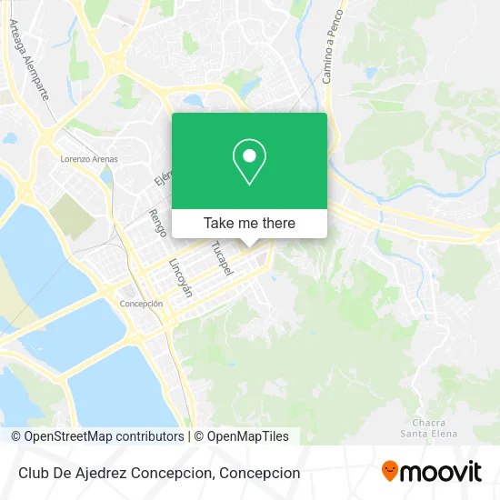 Mapa de Club De Ajedrez Concepcion