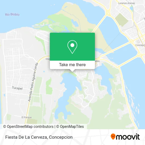 Fiesta De La Cerveza map