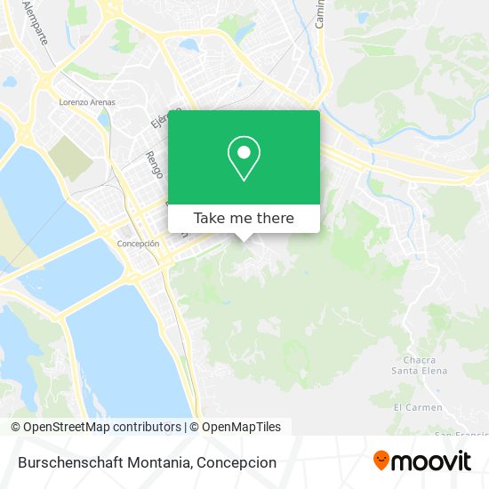 Burschenschaft Montania map