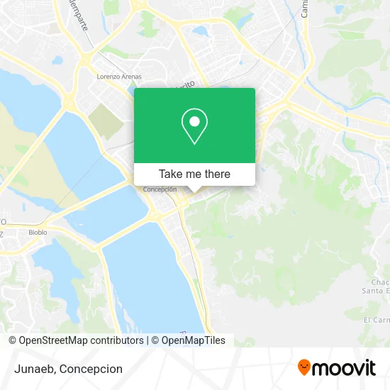 Mapa de Junaeb