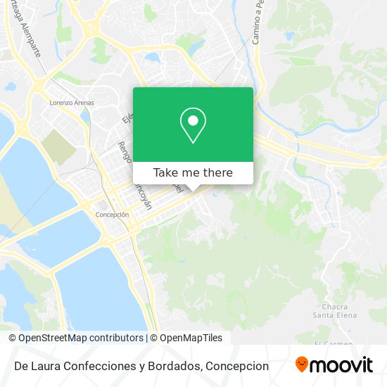 Mapa de De Laura Confecciones y Bordados