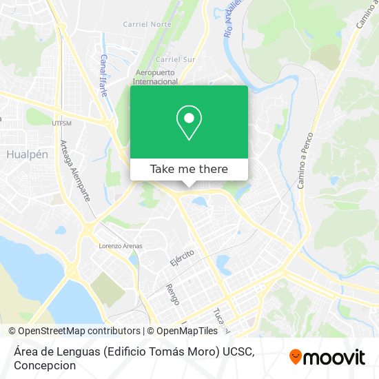 Área de Lenguas (Edificio Tomás Moro) UCSC map