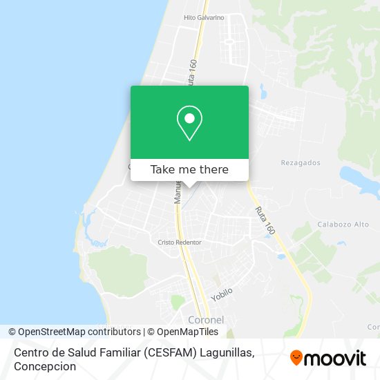 Centro de Salud Familiar (CESFAM) Lagunillas map