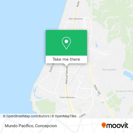 Mapa de Mundo Pacífico