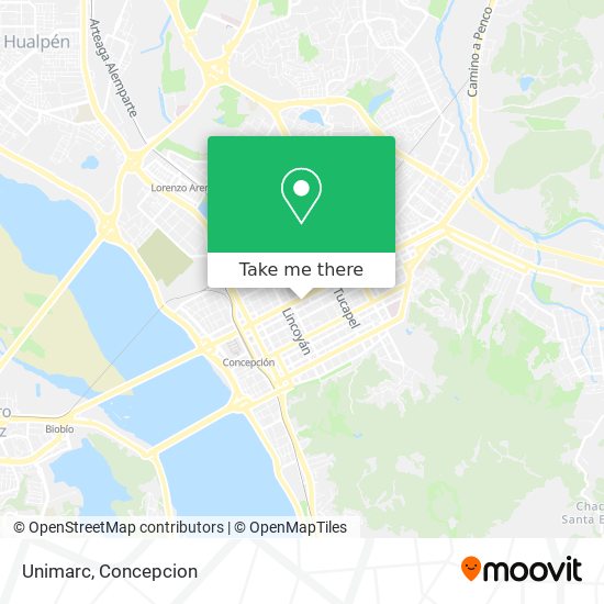 Mapa de Unimarc