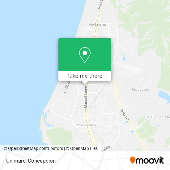 Unimarc map