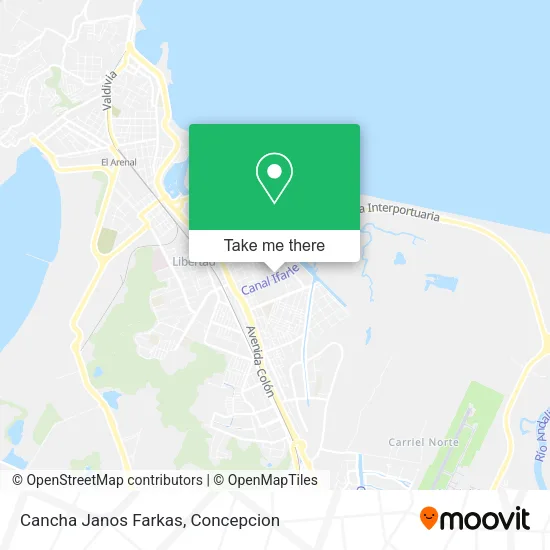 Mapa de Cancha Janos Farkas