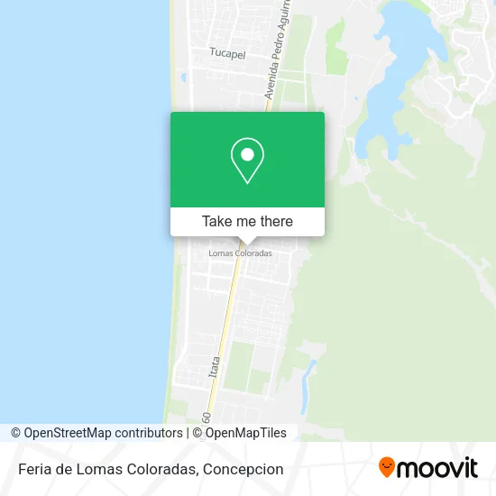 Mapa de Feria de Lomas Coloradas