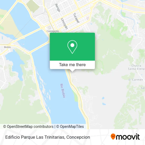 Mapa de Edificio Parque Las Trinitarias