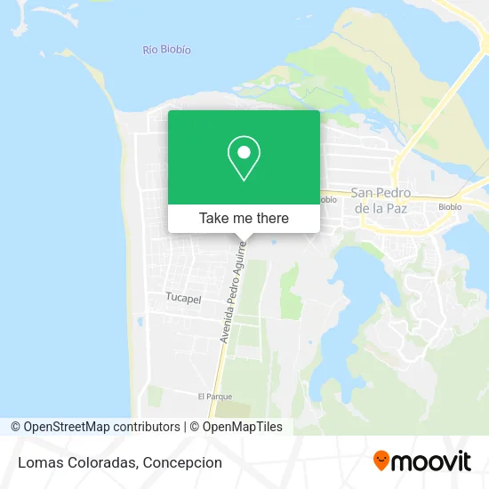 Mapa de Lomas Coloradas