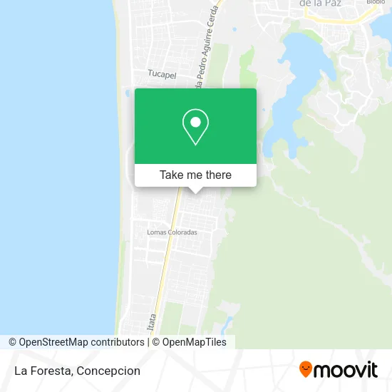 Mapa de La Foresta