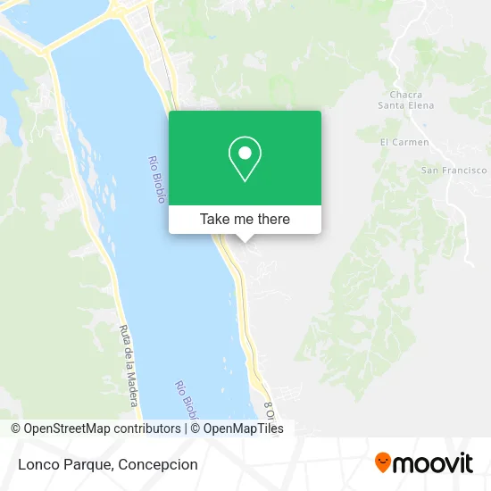 Lonco Parque map