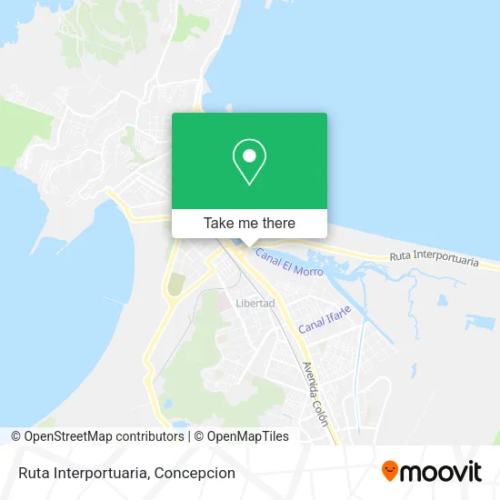 Ruta Interportuaria map
