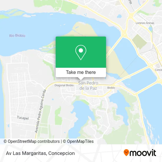 Mapa de Av Las Margaritas