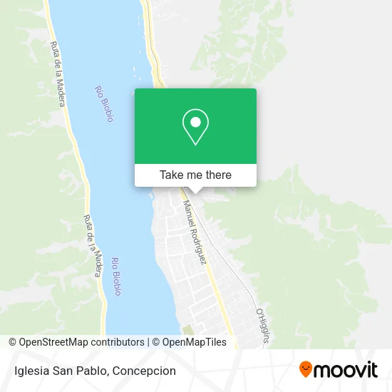 Mapa de Iglesia San Pablo