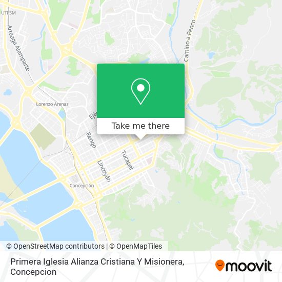 Primera Iglesia Alianza Cristiana Y Misionera map