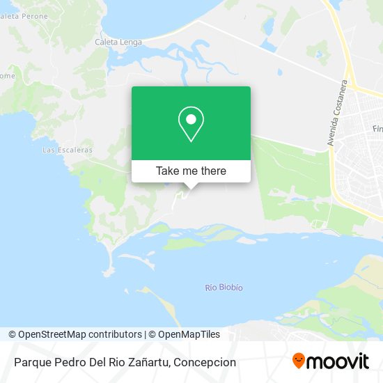 Mapa de Parque Pedro Del Rio Zañartu
