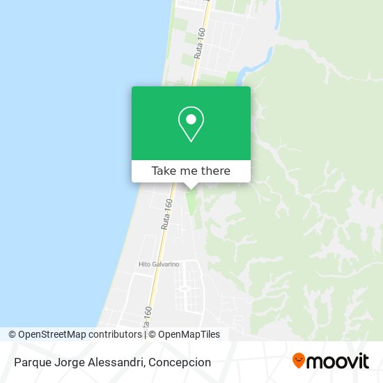 Parque Jorge Alessandri map