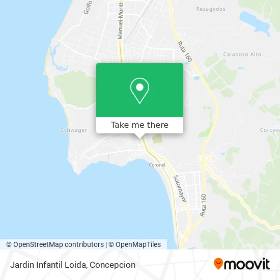 Mapa de Jardin Infantil Loida