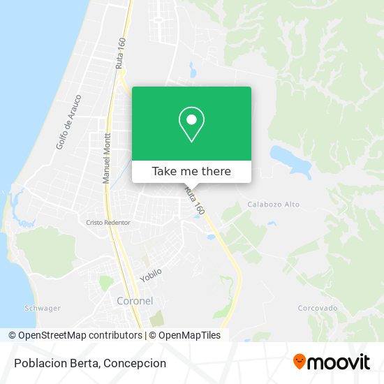 Mapa de Poblacion Berta
