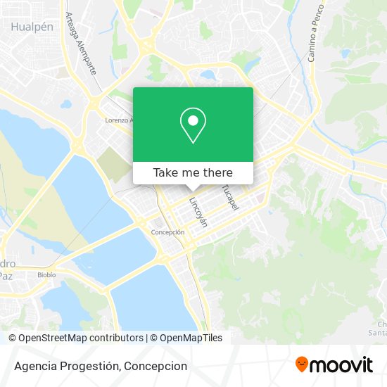 Agencia Progestión map