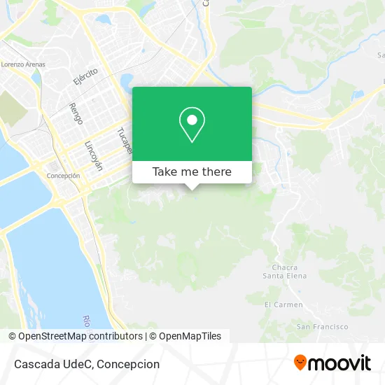 Mapa de Cascada UdeC