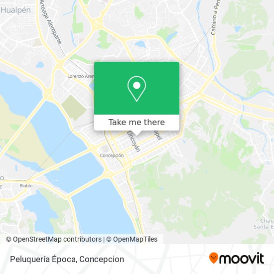 Peluquería Época map