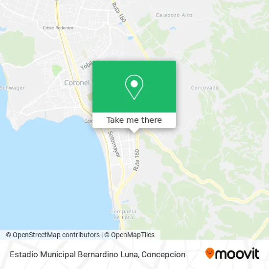 Estadio Municipal Bernardino Luna map