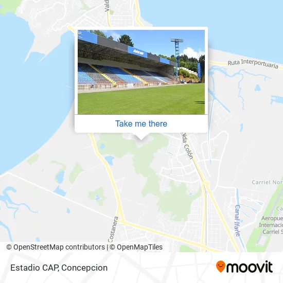 Mapa de Estadio CAP