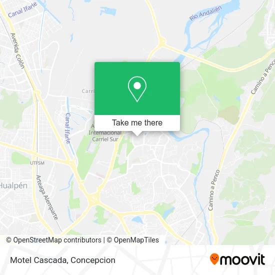 Mapa de Motel Cascada