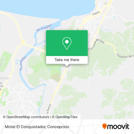 Mapa de Motel El Conquistador