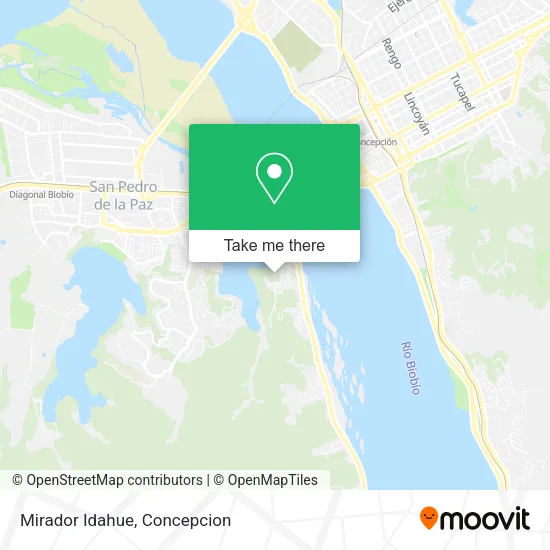 Mapa de Mirador Idahue